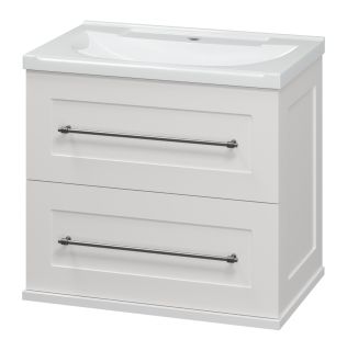 Подвесная тумба под раковину Misty Марта 60см белый